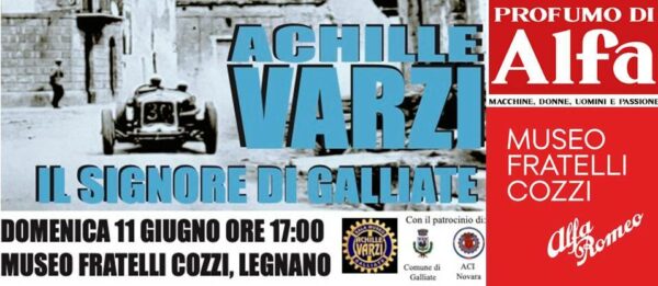 ACHILLE VARZI, AL MUSEO F.LLI COZZI